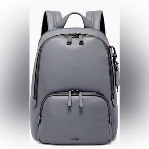 NWT TUMI VOYAGEUR HANNAH BACKPACK PEARL GREY